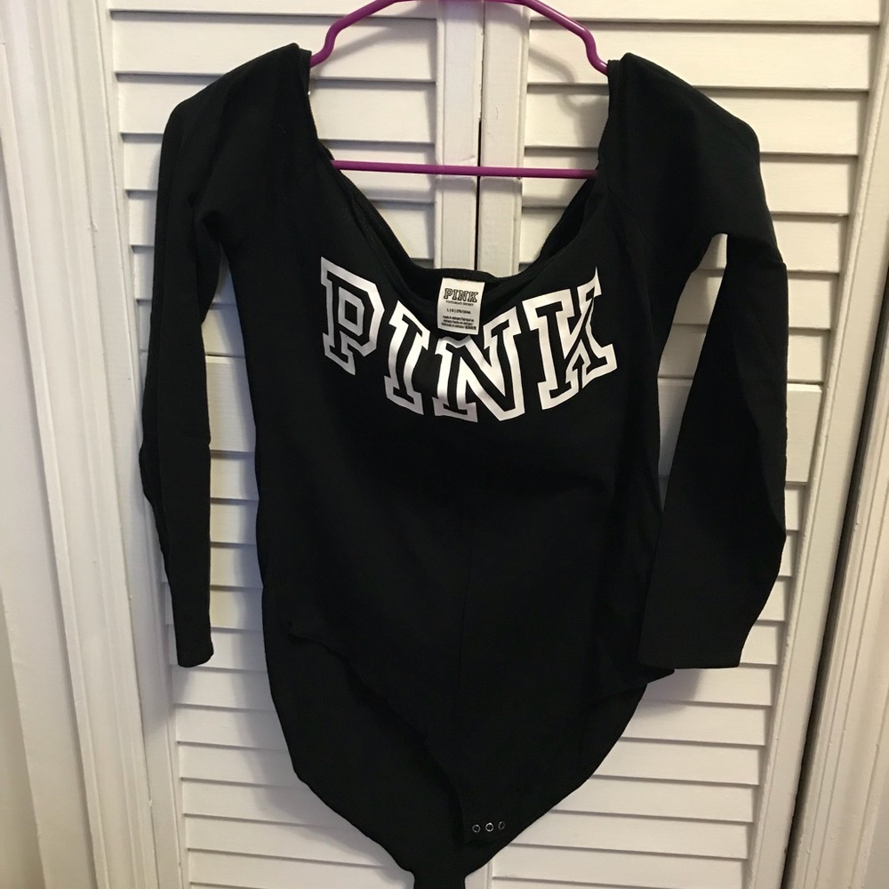 Pink body suit